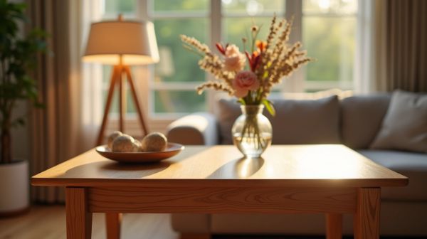 Découvrez les avantages de la table basse en chêne